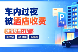 “车内过夜被酒店收费”事件舆情复盘分析
