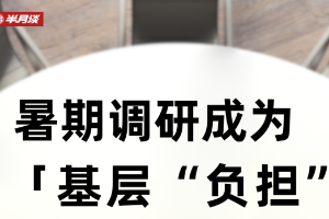 部分暑期调研为何成为基层“负担”
